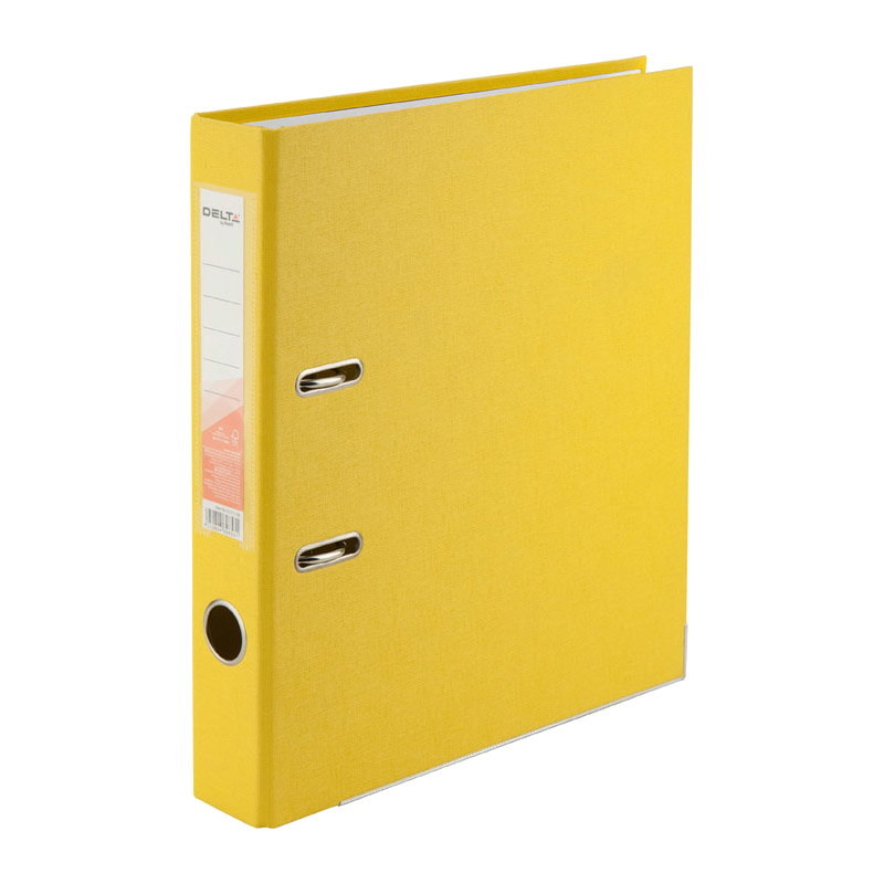 Папка-реєстратор DELTA (D1713-08C) А4, 50 мм, жовта